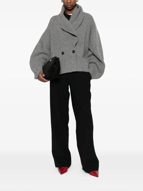 ROTATE BIRGER CHRISTENSEN buttoned cardigan - Grey - zdjęcie produktu nr 2