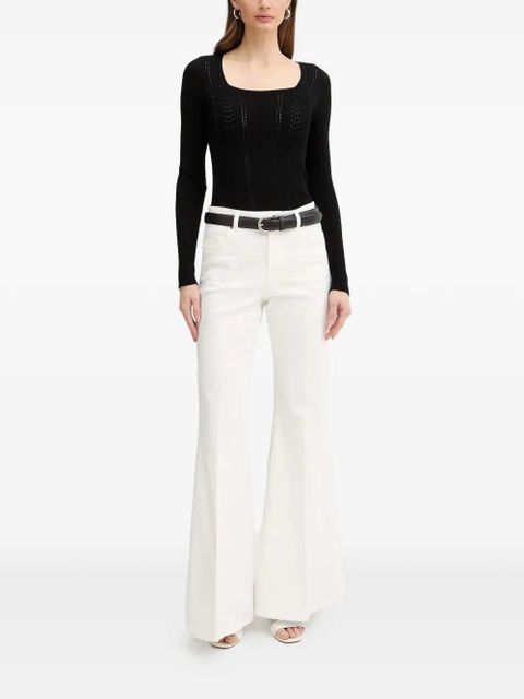 TWINSET square-neck sweater - Black - zdjęcie produktu nr 2