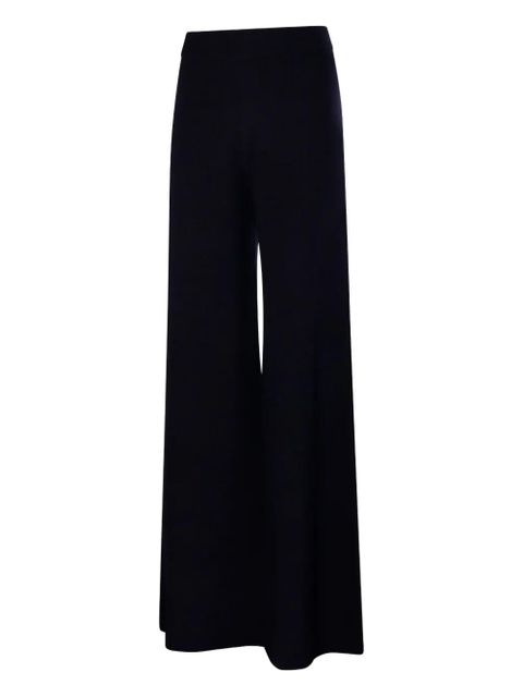 Max Mara flat-front straight trousers - Blue - zdjęcie produktu nr 2