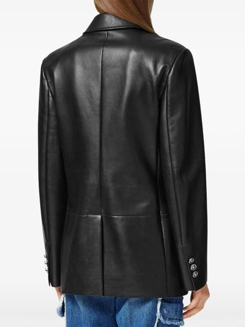 Versace single-breasted blazer - Black
