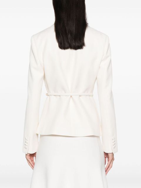 Gucci belted blazer - White
