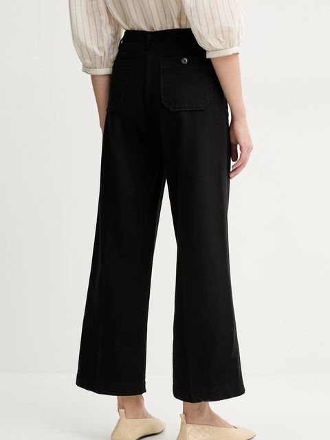 Sessun jeansy damskie kolor czarny 23507001