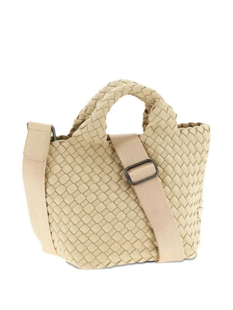 NAGHEDI petit St. Barths woven tote bag - Neutrals