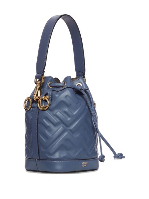 FENDI Mon Tresor bucket bag - Blue - zdjęcie produktu nr 2