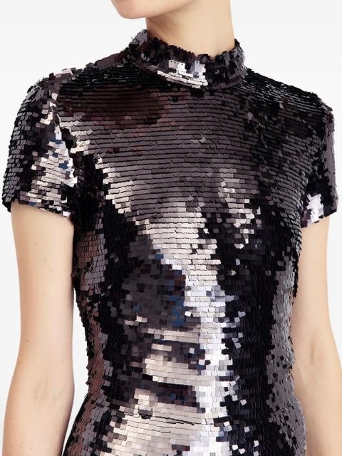 16Arlington Otis sequin maxi dress - Brown