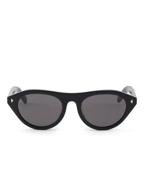 Prada Eyewear oval-frame sunglasses - Black - zdjęcie produktu nr 1