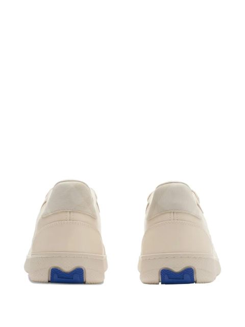 Burberry Terrace check-panel leather sneakers - Neutrals - zdjęcie produktu nr 2
