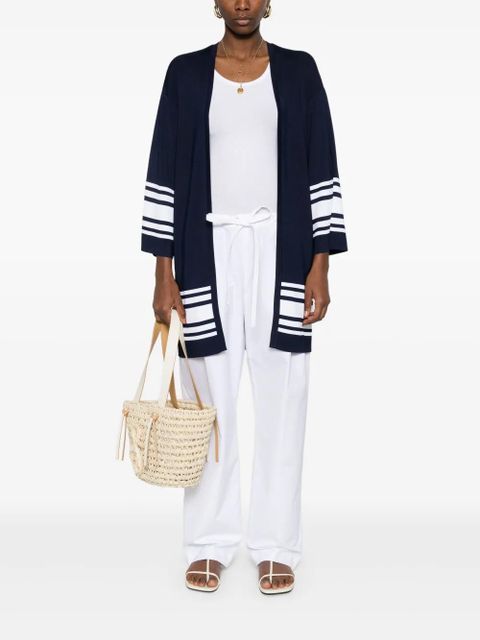 Lauren Ralph Lauren two-tone cardigan - Blue