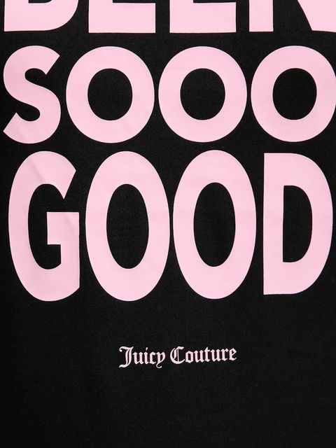 Juicy Couture piżama damska kolor czarny JCYPJ126851
