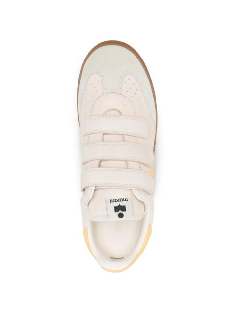 ISABEL MARANT Beth side logo sneakers - Neutrals