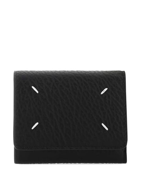 Maison Margiela leather tri-fold wallet - Black - zdjęcie produktu nr 1