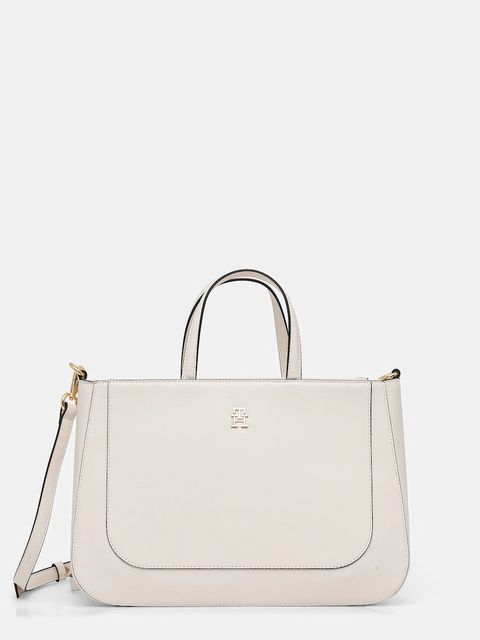 Tommy Hilfiger torebka kolor beżowy AW0AW18145 - zdjęcie produktu nr 1