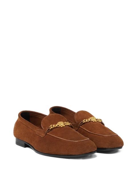 Versace Medusa leather loafers - Brown - zdjęcie produktu nr 2
