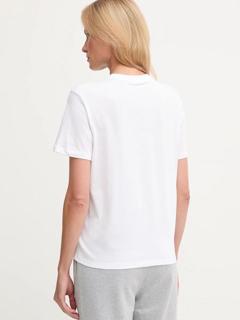 Calvin Klein Jeans t-shirt bawełniany damski kolor biały LV047D882G