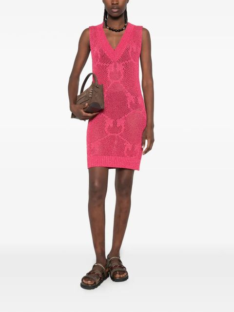 PINKO V-neck mini dress - zdjęcie produktu nr 2