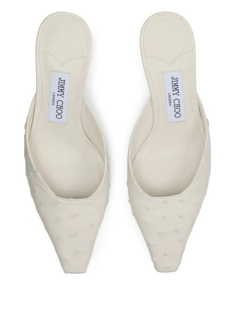 Jimmy Choo 65mm Vivi mules - Neutrals