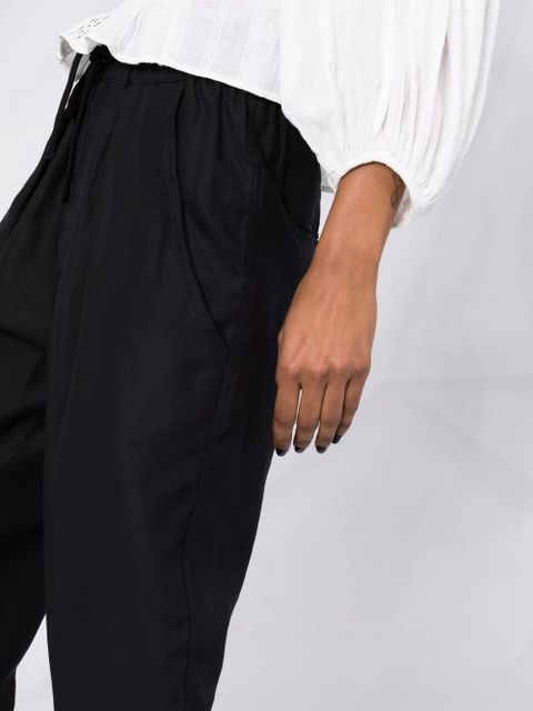 MARANT ÉTOILE Biro drawstring trousers - Black