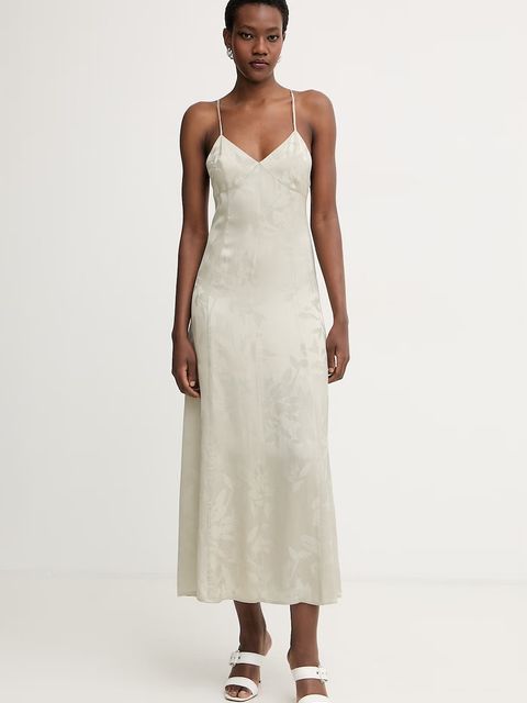 Armani Exchange sukienka letnia z wiskozy - zdjęcie produktu nr 1