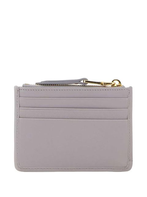 Miu Miu Matelassé nappa leather card holder - Grey - zdjęcie produktu nr 2