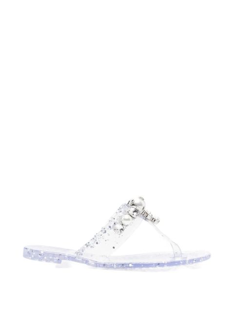 Casadei embellished sandals - White - zdjęcie produktu nr 1
