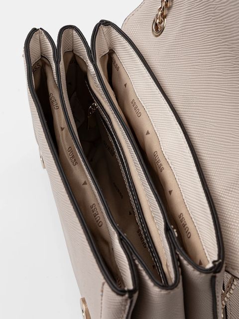 Guess torebka NOELLE kolor biały HWZG96 72210