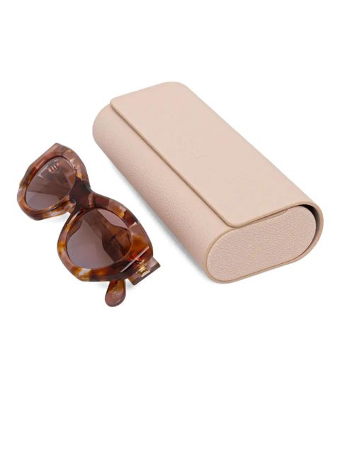Chloé Eyewear cat-eye sunglasses - Brown
