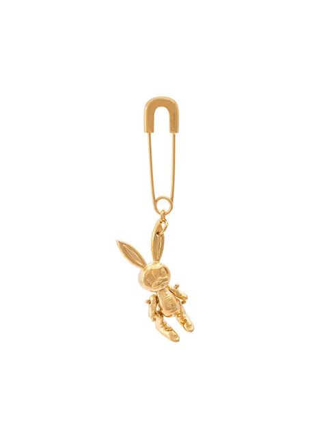 AMBUSH bunny safety pin earring - Gold - zdjęcie produktu nr 1