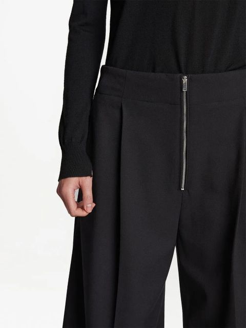 Proenza Schouler pleat-detail palazzo pants - Black