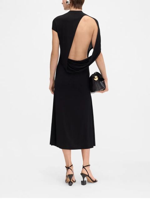 Jacquemus La Salerno midi dress - Black