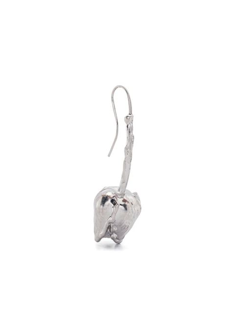 Marni tulip drop earrings - Silver