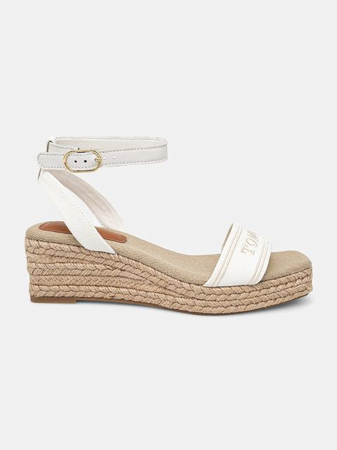 Tommy Hilfiger sandały TOMMY HILFIGER ESPAD MID WEDGE - zdjęcie produktu nr 1