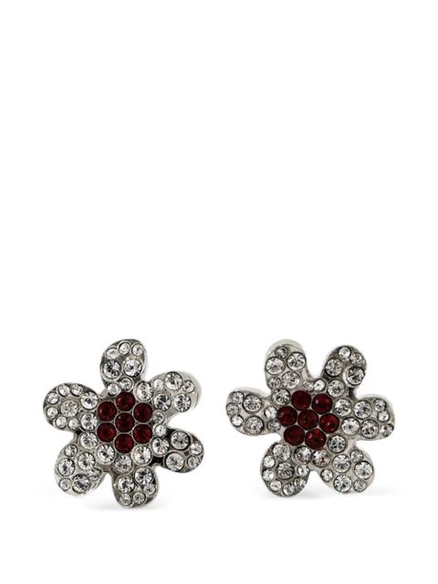 Marni flower-motif earrings - Silver - zdjęcie produktu nr 1