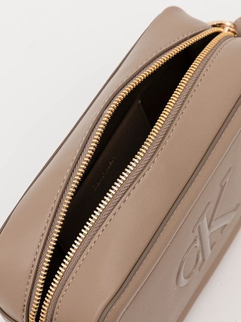 Calvin Klein torebka kolor beżowy LV04F3220G