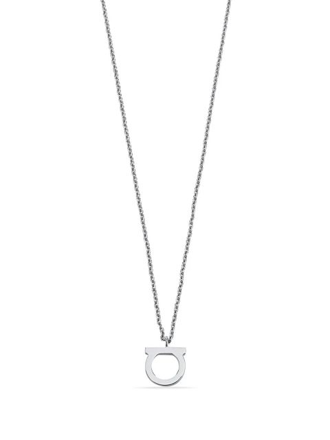 Ferragamo Gancini cable-link necklace - Silver - zdjęcie produktu nr 2