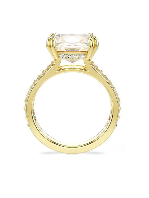 Swarovski Stilla crystal-embellished ring - Gold