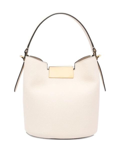 Marni Trunkaroo leather bucket bag - Neutrals - zdjęcie produktu nr 2