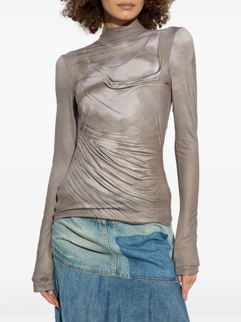 Balmain printed top - Grey - zdjęcie produktu nr 2