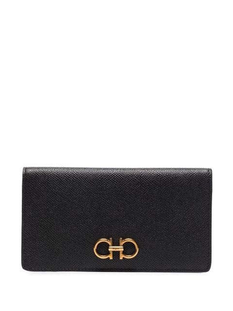 Ferragamo Gancini continental wallet - Black - zdjęcie produktu nr 1