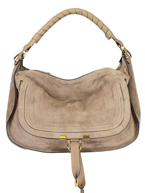 Chloé Marcie zip closure small shoulder bag - Brown - zdjęcie produktu nr 2