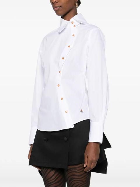Vivienne Westwood Bella orb-embroidered shirt - White - zdjęcie produktu nr 2