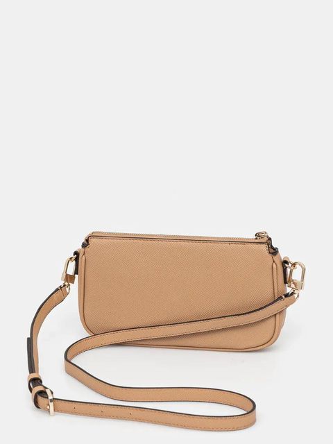 Guess torebka NOELLE kolor brązowy HWZG78 79710