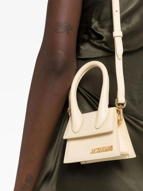 Jacquemus Le Chiquito leather tote bag - Neutrals