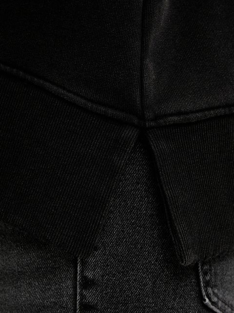 Guess Originals bluza bawełniana damska kolor czarny z nadrukiem W5BQ26 KCPR1