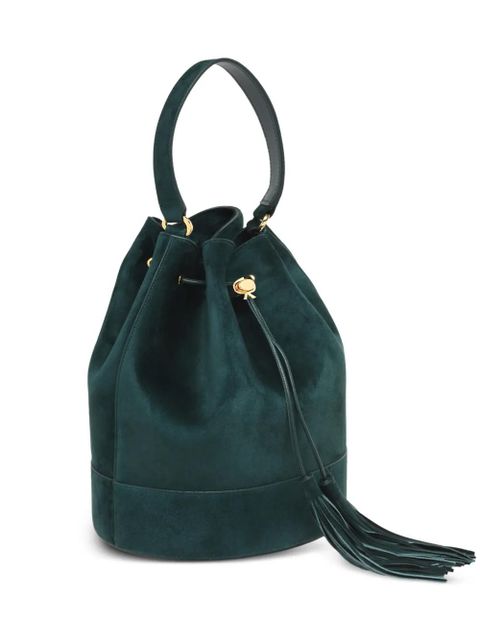 Gianvito Rossi SIENNA 22 tassel-detail bucket bag - Green - zdjęcie produktu nr 1