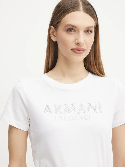 Armani Exchange t-shirt bawełniany