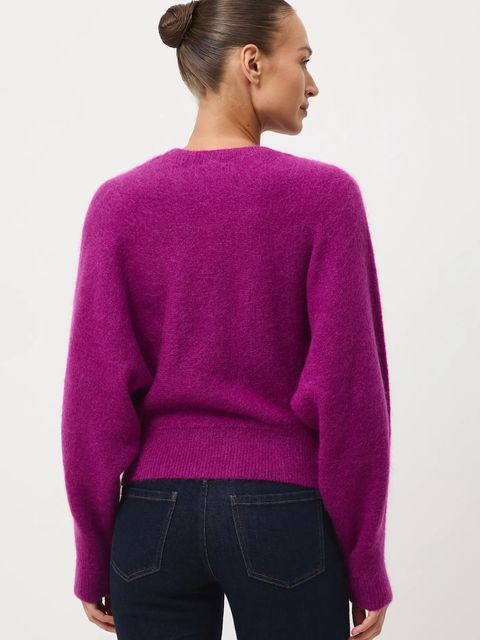 Medicine kardigan damski kolor fioletowy - zdjęcie produktu nr 2