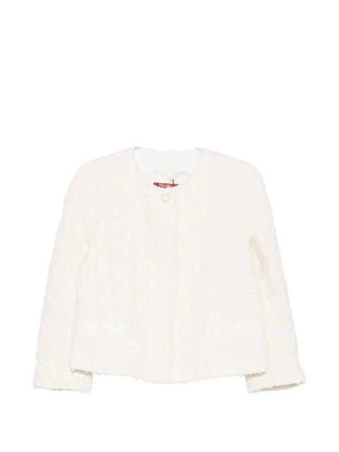 Max Mara Camice bouclé frayed-edge jacket - Neutrals - zdjęcie produktu nr 1