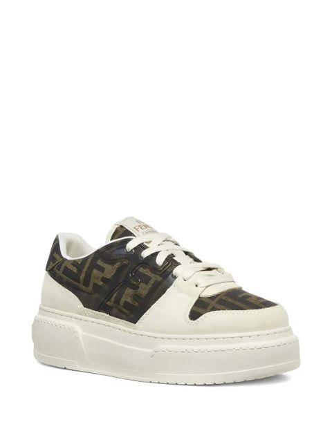 FENDI FF-logo sneakers - Neutrals - zdjęcie produktu nr 2