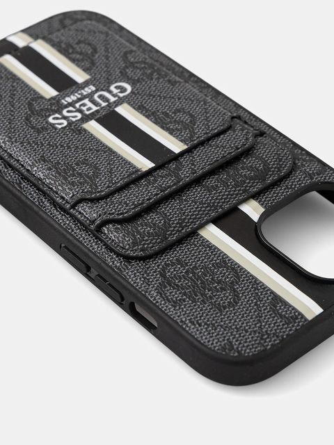 Guess etui na telefon iPhone 15 kolor czarny GUBPHCP15SP4RPSK - zdjęcie produktu nr 2