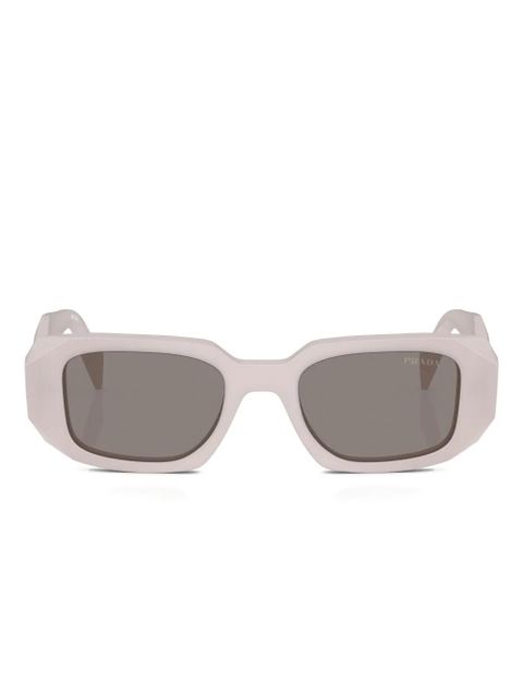Prada Eyewear Symbole geometric-frame sunglasses - Neutrals - zdjęcie produktu nr 2